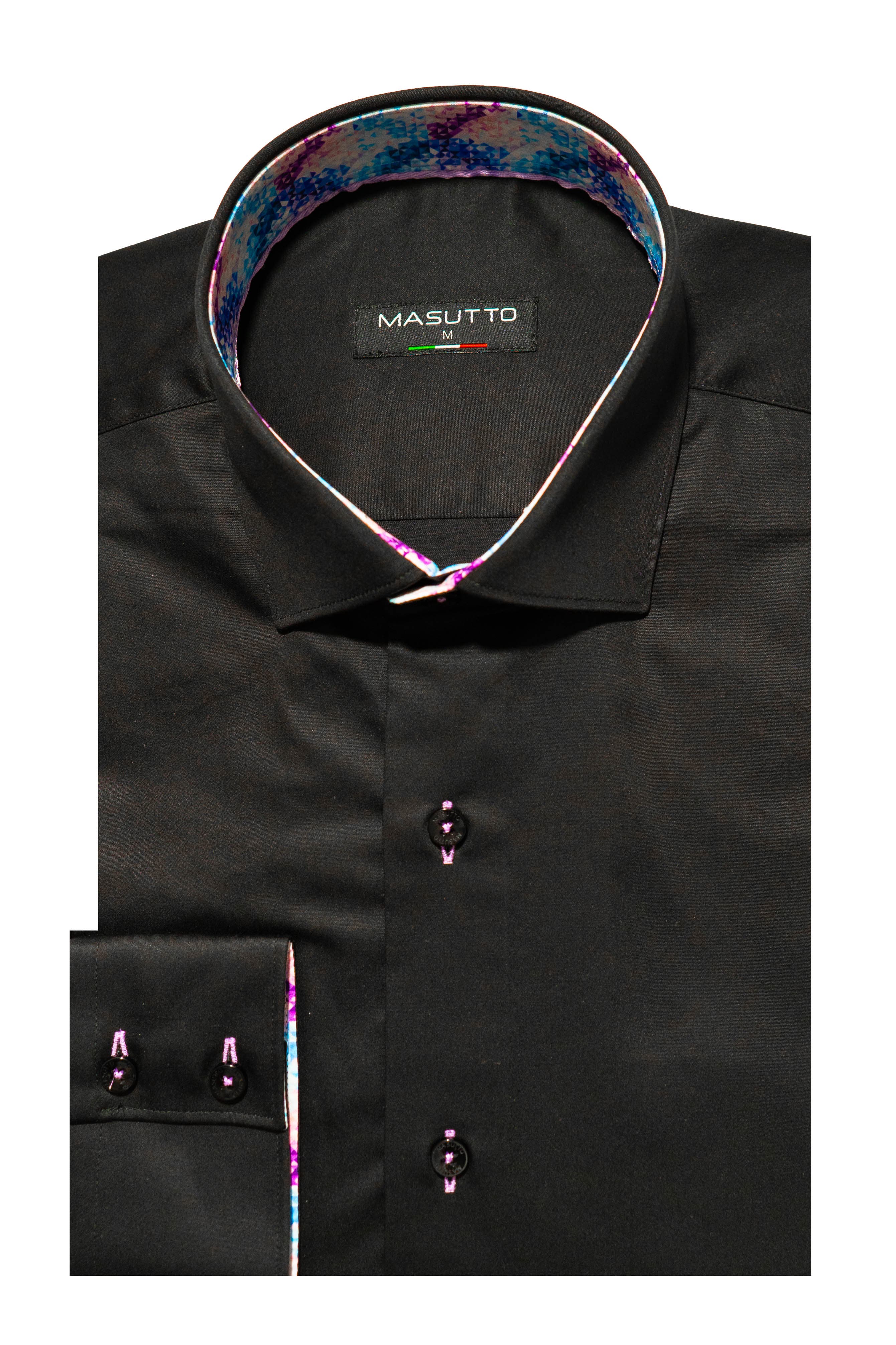 Monaco Solid Button-Up Long Sleeve Shirt