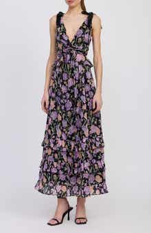 En Saison Becca Floral Tiered Dress