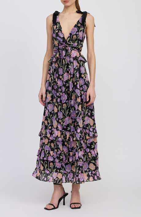 En Saison Becca Floral Tiered Dress