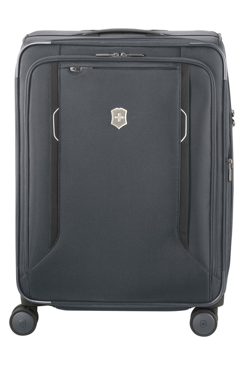 Werks 6.0 Medium 25-Inch Spinner Packing Case, Alternate, color, GRAY