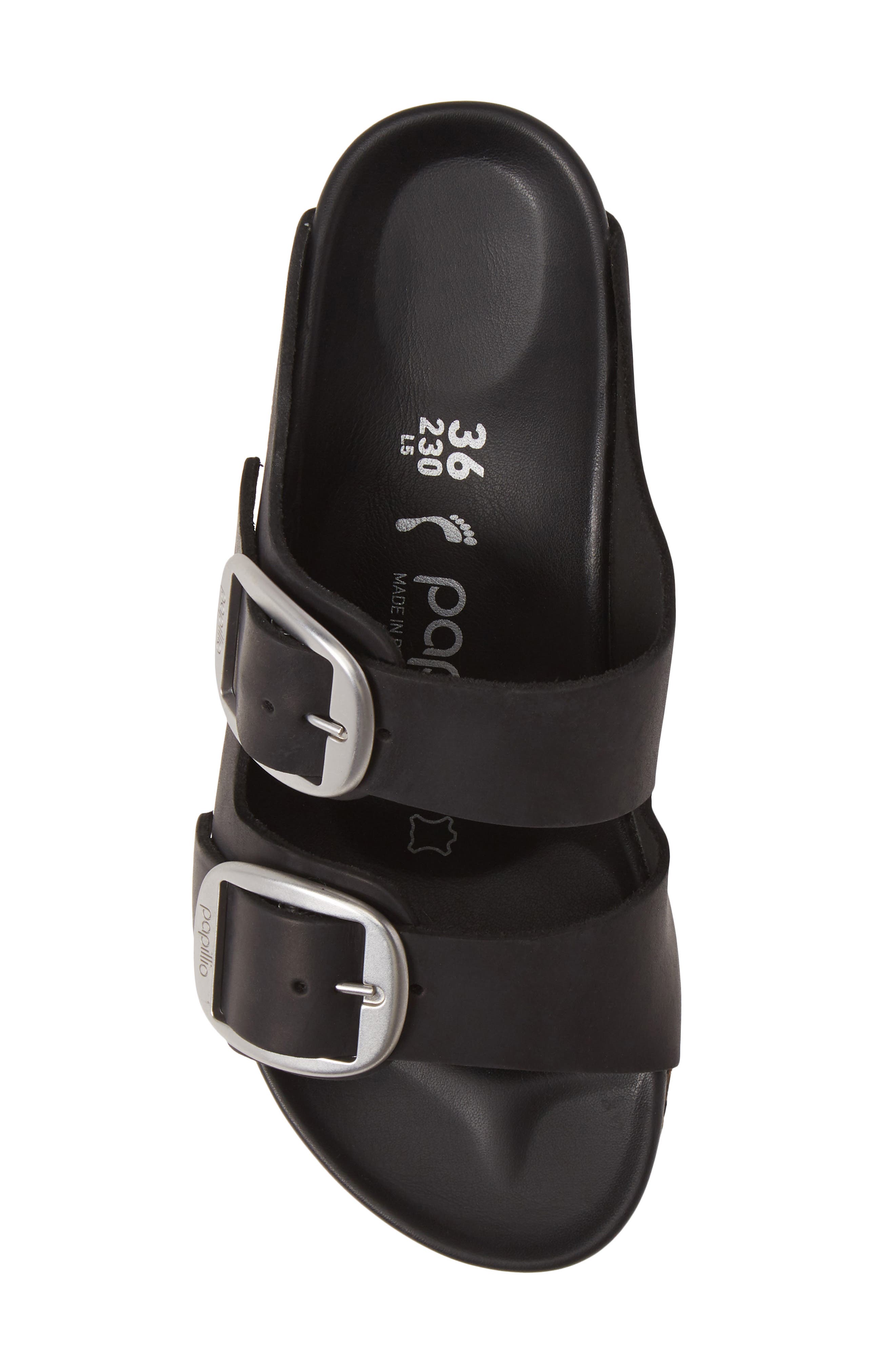 Birkenstock Nora Big Buckle Wedge Slide Sandal, Alternate, color, 