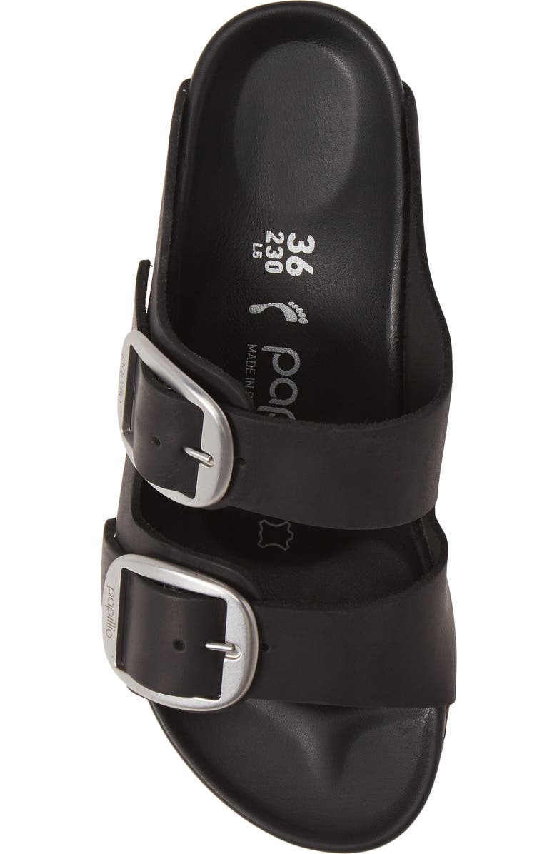 Birkenstock Nora Big Buckle Wedge Slide Sandal, Alternate, color,