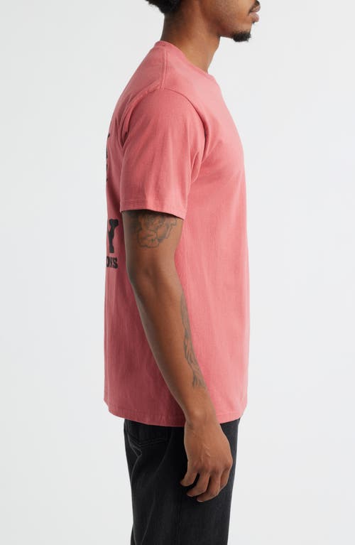 Obey Head Jazz Graphic T-shirt In Gold