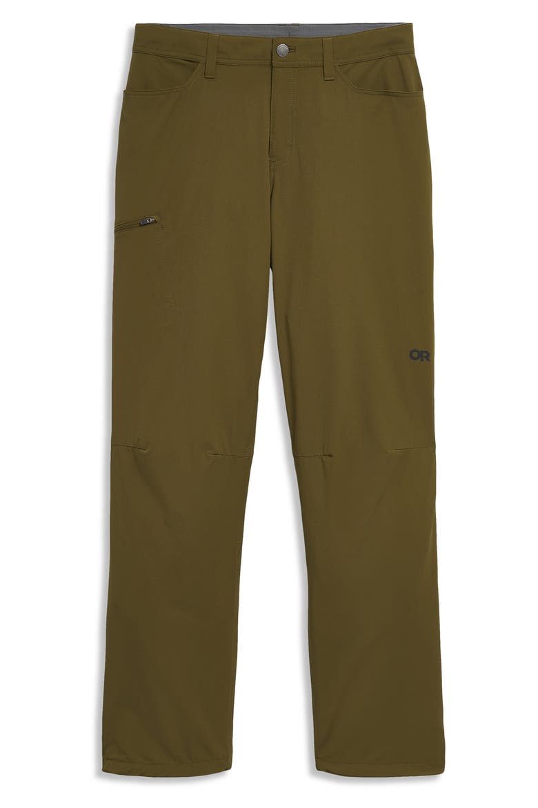 Ferrosi Stretch Nylon Slim Leg Pants, Alternate, color, DARK OLIVE