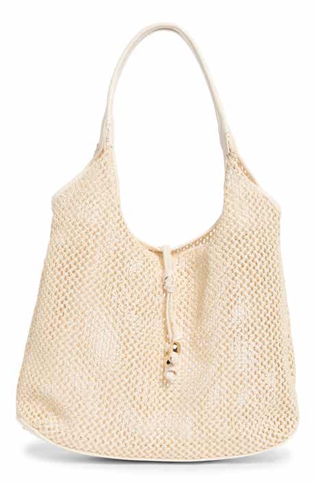 Sabrina Woven Tote with Shoulder Bag
