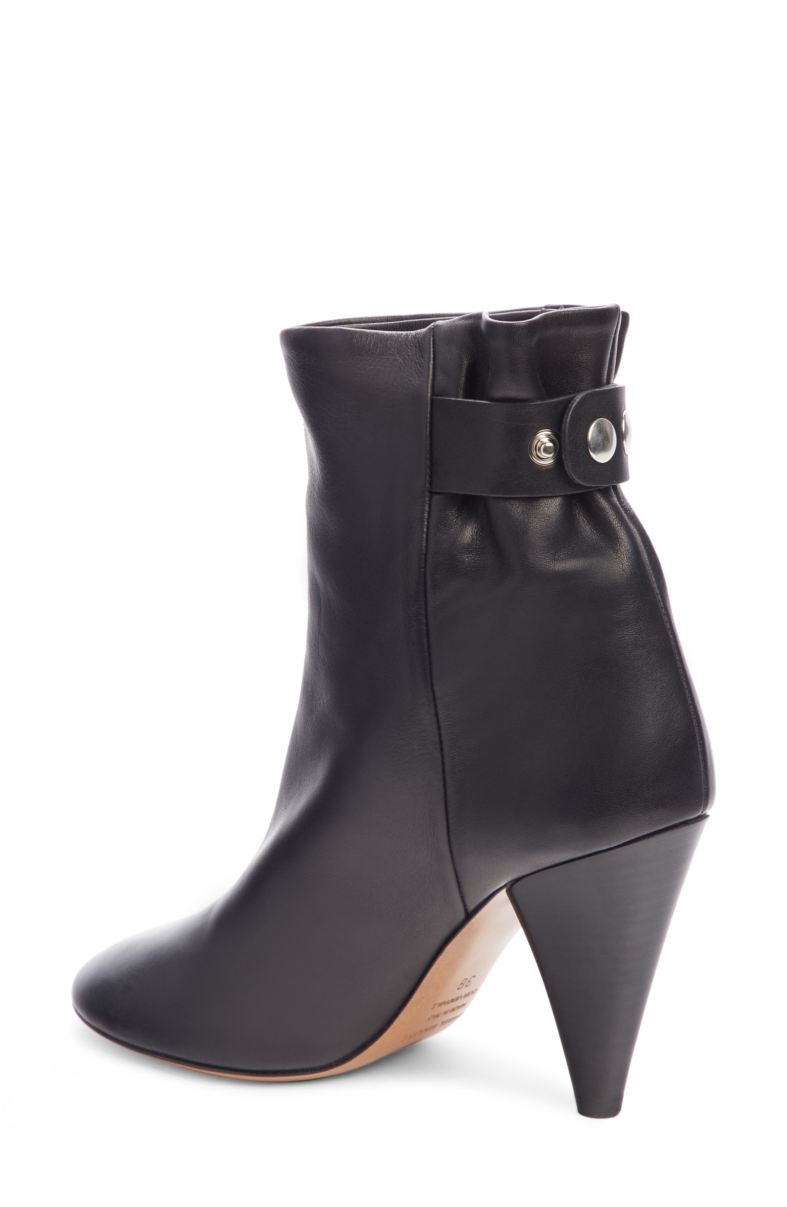 Lystal Slouch Bootie, Alternate, color, BLACK