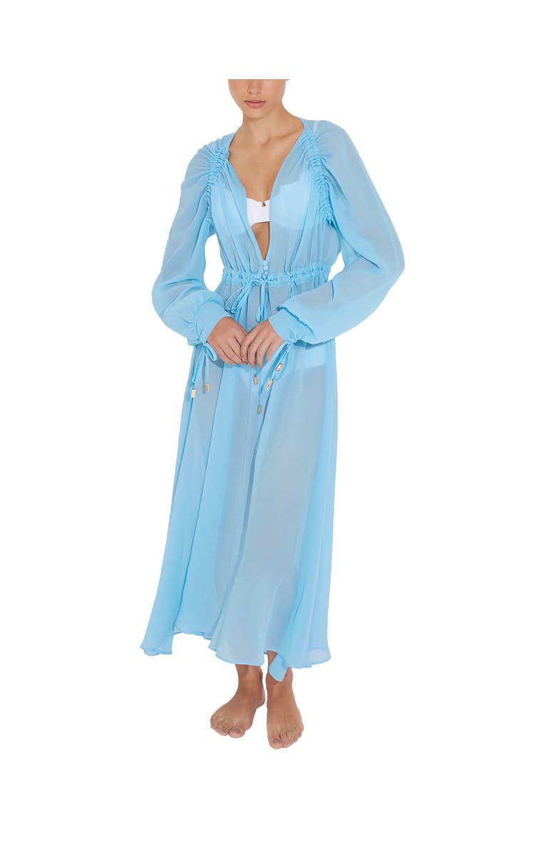 Moeva Lula Cover Up Resortwear, Main, color, Blue