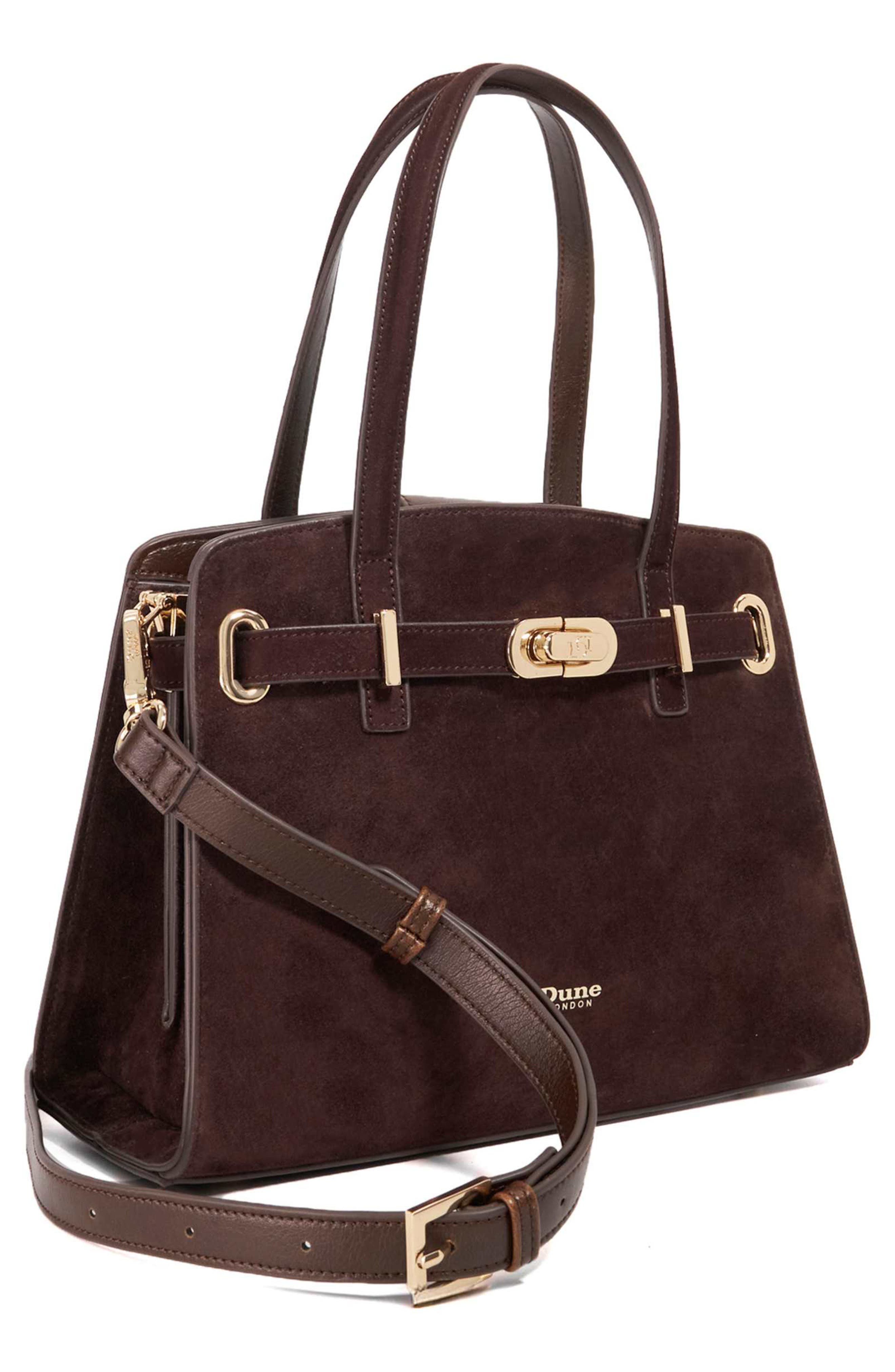 Dune London Dinidefine Tote, Alternate, color, Brown