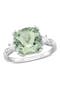 selected Green Quartz/White Gold