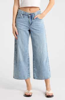 Levi's Middy Wide Leg Ankle Jeans