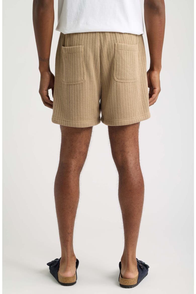Hunter Knit Drawstring Shorts, Alternate, color, SAND