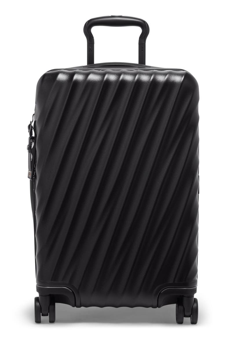 19 Degree Expandable Carry-On, Main, color, 6 BLACK TEXTURE