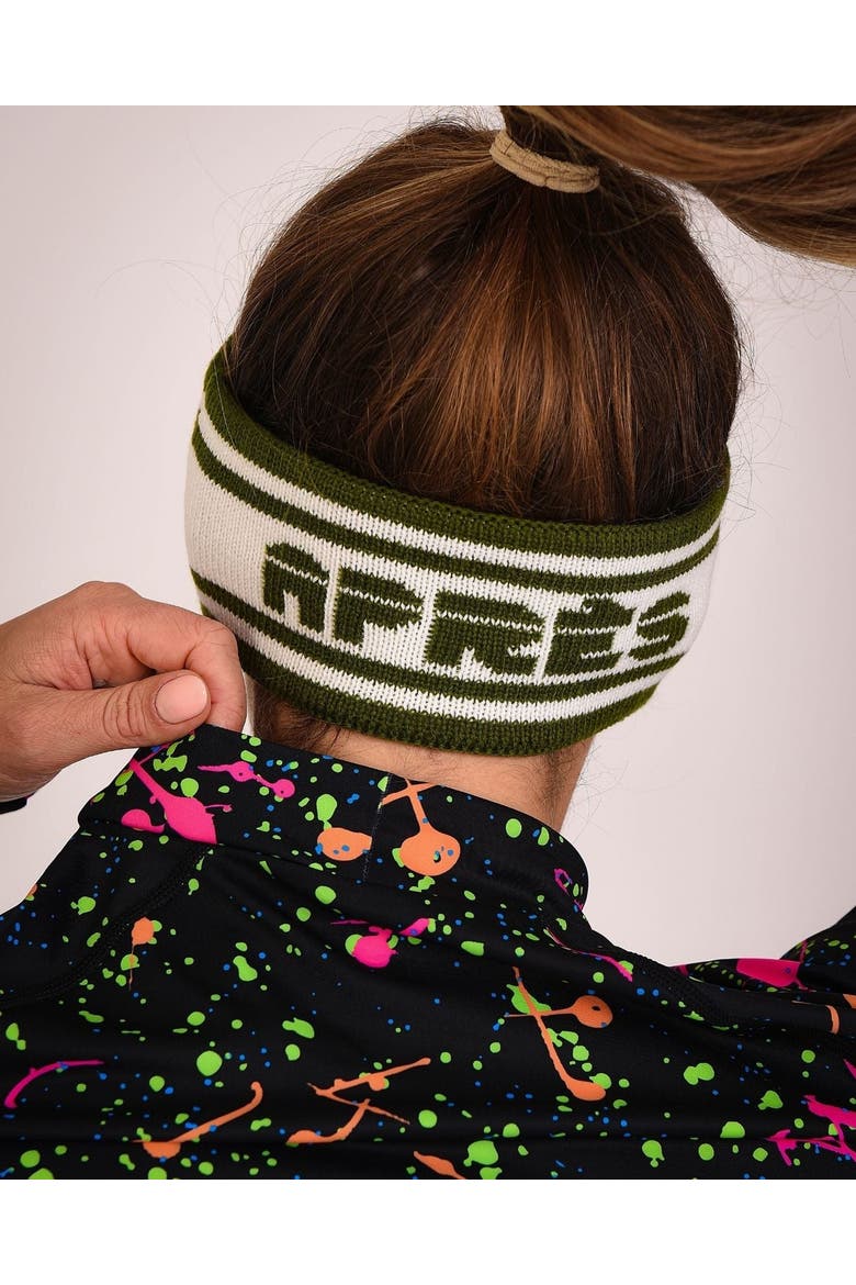 Après Headband - Khaki, White, Alternate, color, Khaki, White
