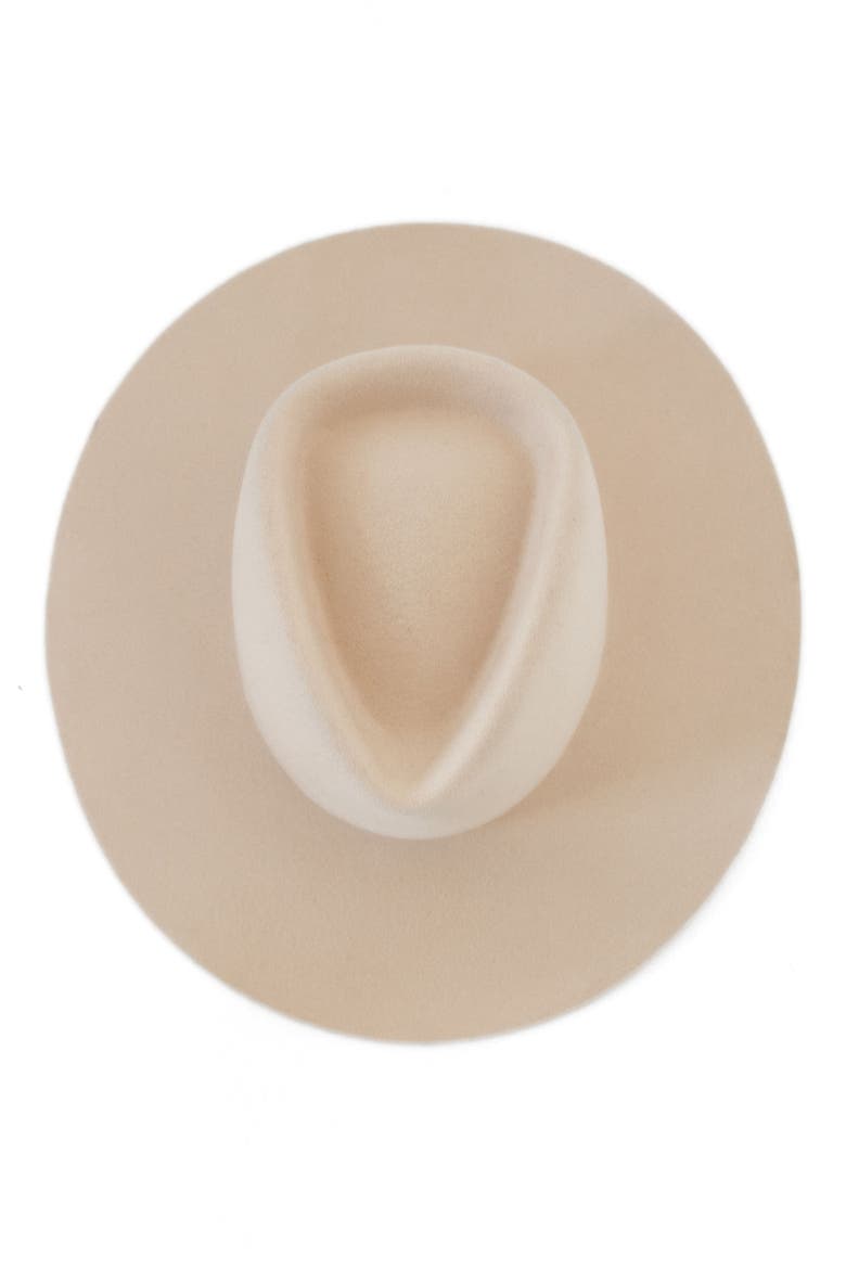 Dakota Wide Brim Felt Hat, Alternate, color, CREAM