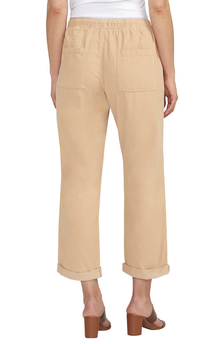 JAG Relaxed Fit Cotton Corduroy Ankle Drawstring Pants, Alternate, color,