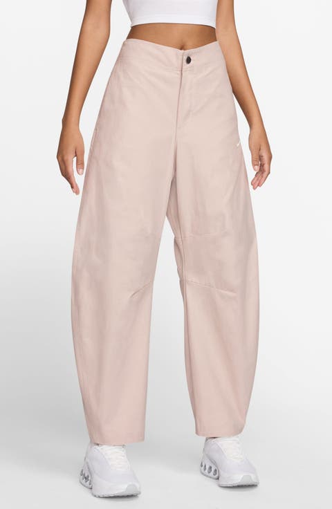 Sportswear Street Barrel Leg Pants