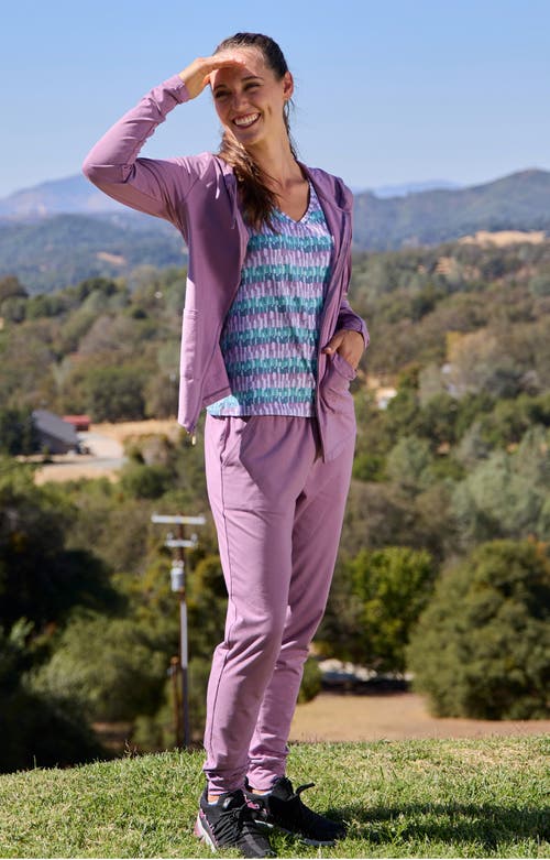 Uv Skinz Everyday Upf Jogger In Purple