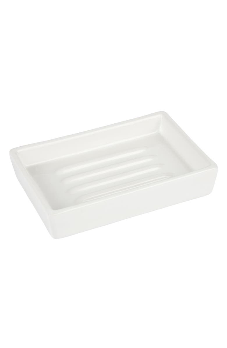 The White Company Newcombe Soap Dish, Main, color,