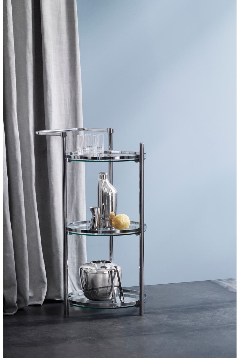 Sky Ice Bucket & Tongs Set, Alternate, color, SILVER