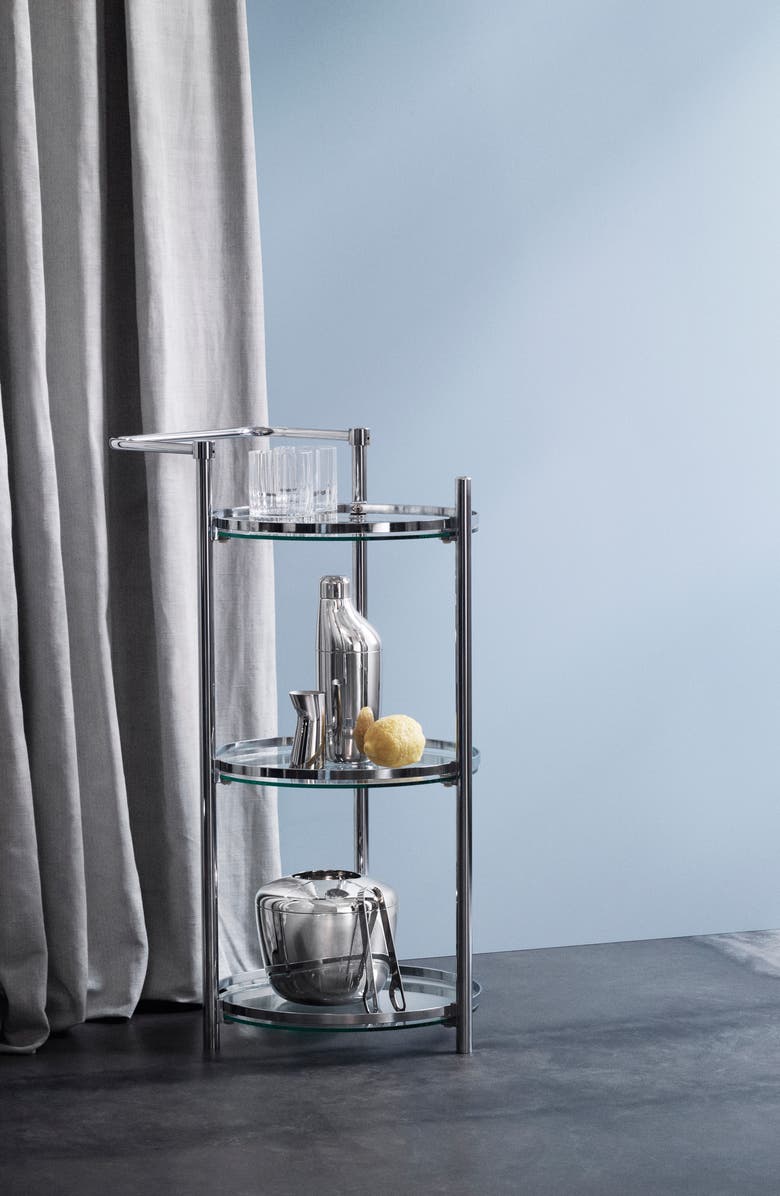 Georg Jensen Sky Ice Bucket & Tongs Set, Alternate, color, Silver