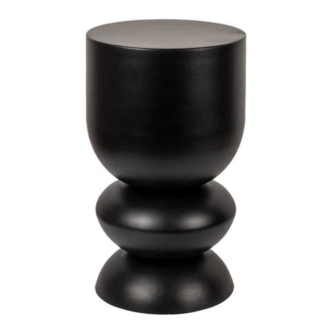 Stacked Bulb Side Table