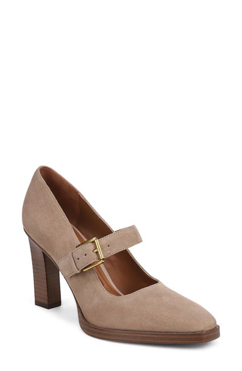 women's beige dress shoes miss left Women Stylish Square Toe Single Strap Buckle Mesh Flat Mary Janes Ladies Comfy Casual Daily Size 4 Easy to Match The Office Of Angela Scott