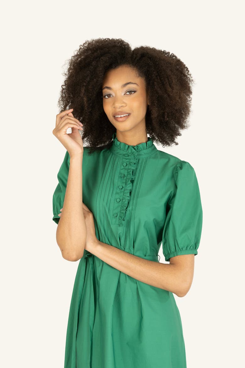 Valerie Dress, Alternate, color, Pine Green