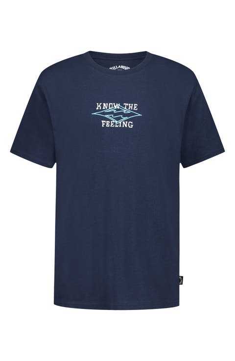 Kids' Boys Know the Feeling Graphic Cotton T-Shirt