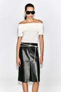 COS Folded Off-The-Shoulder Top