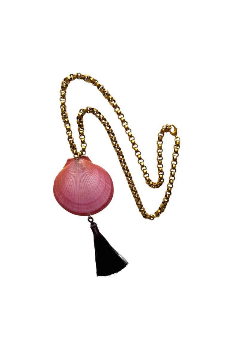 September Necklace, Main, color, Pink