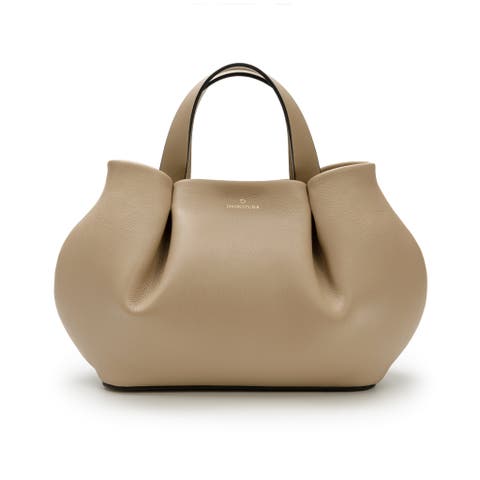 Isabela Shoulder Bag Sculpted From Full Grain Leather