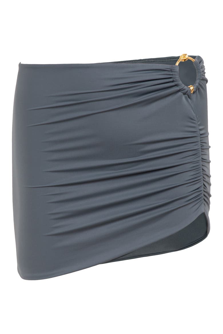Meg Cover-Up Miniskirt, Main, color, GREY