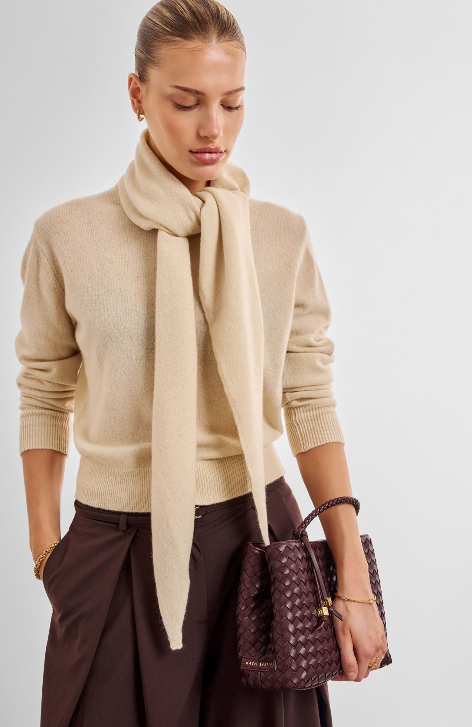 Nova Woven Texture Top Handle Bag, Alternate, color, Cherry Mixed