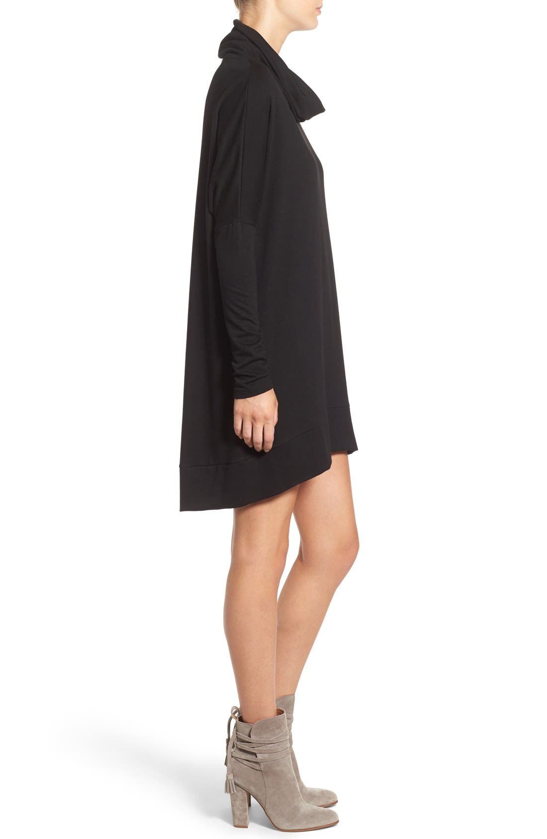 Madison & Berkeley Cowl Neck Minidress (Women) | Nordstrom