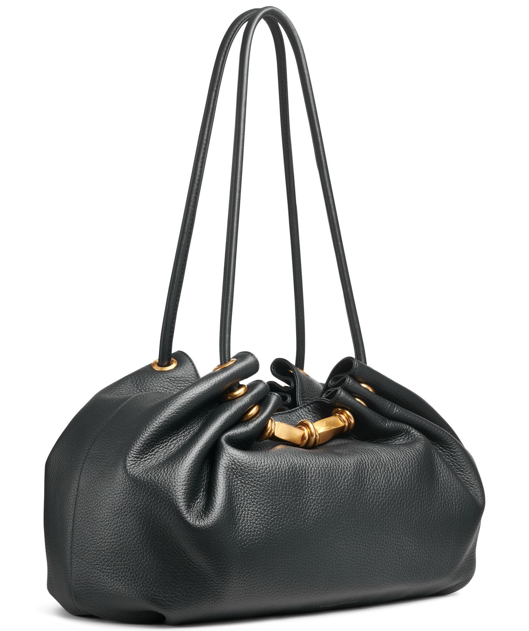 Donna Karan New York Seacliff Tote, Alternate, color, Black/Gold