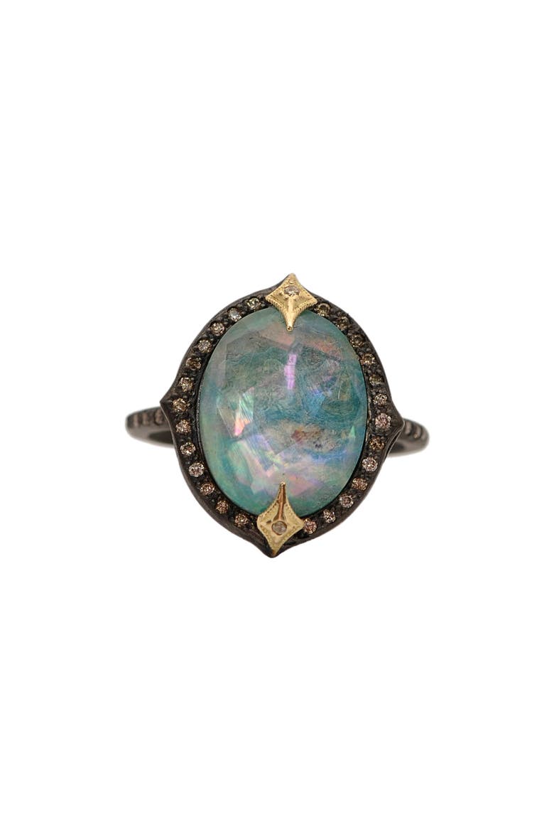 Statement Ring, Main, color, BLUE