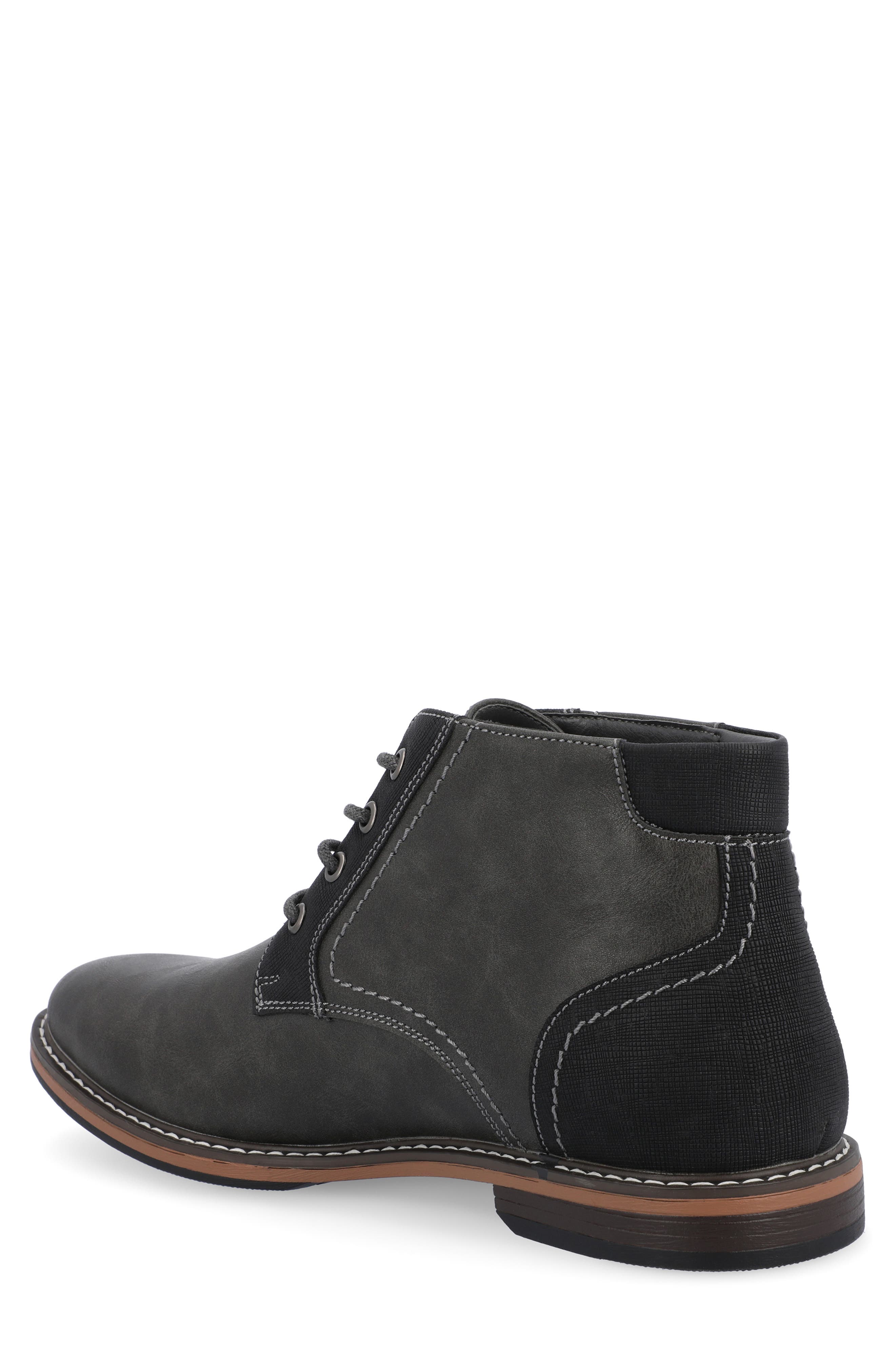 Franco Plain Toe Chukka Boot - Wide Width, Alternate, color, CHARCOAL
