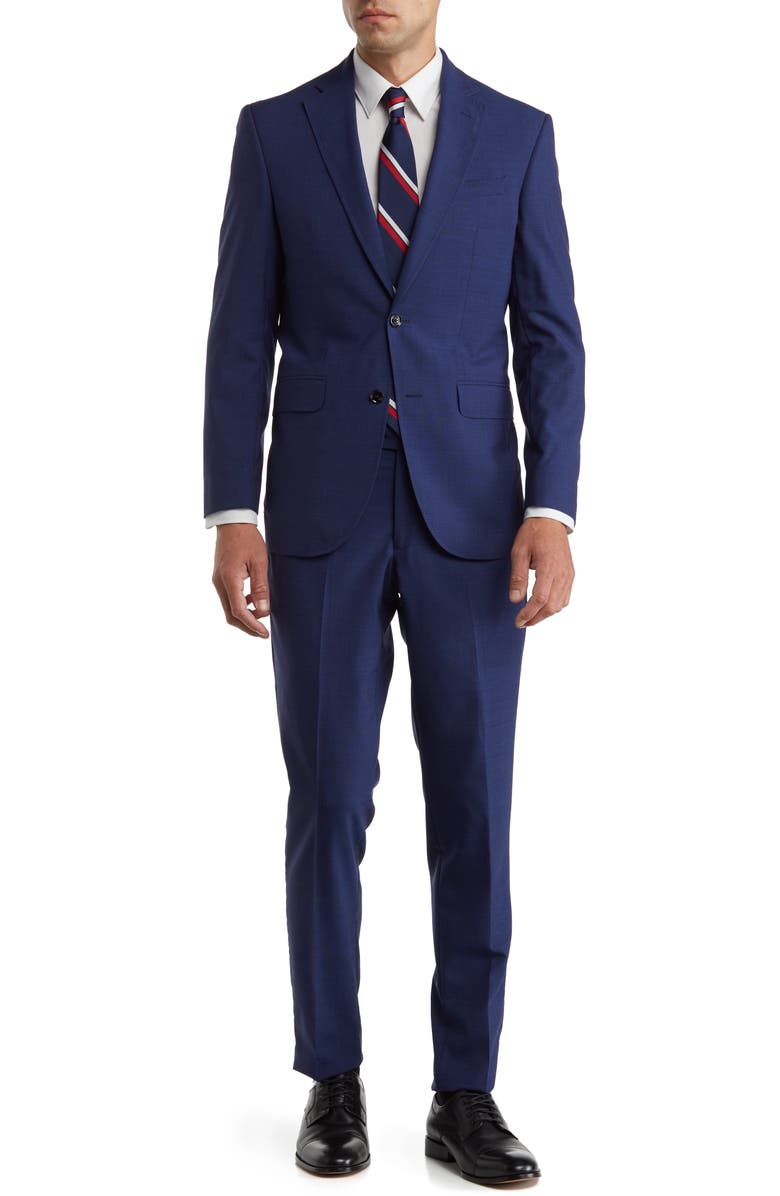 Ted Baker London Jarrow Trim Fit Wool Suit, Main, color,