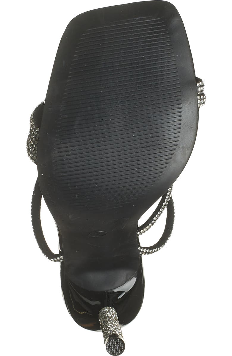 WILD DIVA LOUNGE Flair Crystal Stiletto Sandal, Alternate, color,