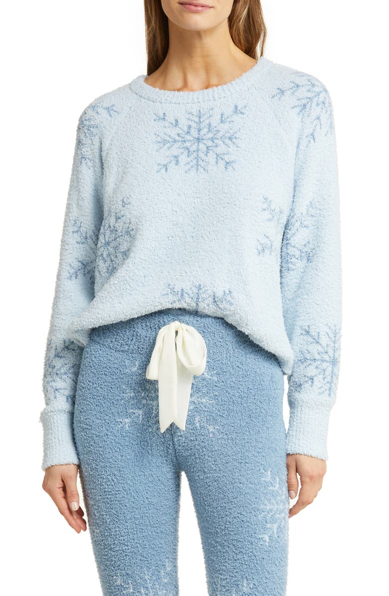 Honeydew Snow Angel Chenille Sweater, Main, color, 