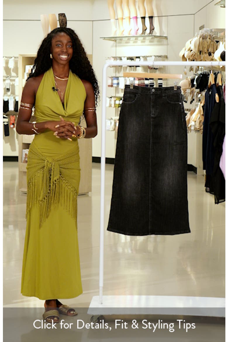 Perfect Denim Pencil Skirt video