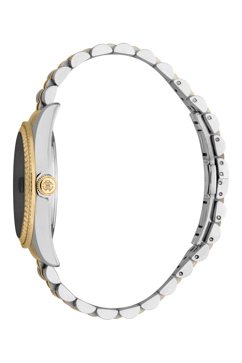 Uomo Trend Bracelet Watch, 39.5mm, Alternate, color, TWO TONE SILVER GOLD