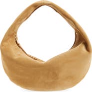 Khaite Medium Olivia Suede Hobo Bag