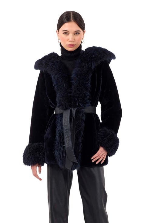 Reversible Genuine Shearling Jacket