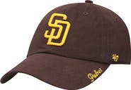 '47 Women's '47 Brown San Diego Padres Team Miata Clean Up Adjustable Hat