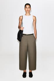 COS Double-faced Barrel-leg Pants