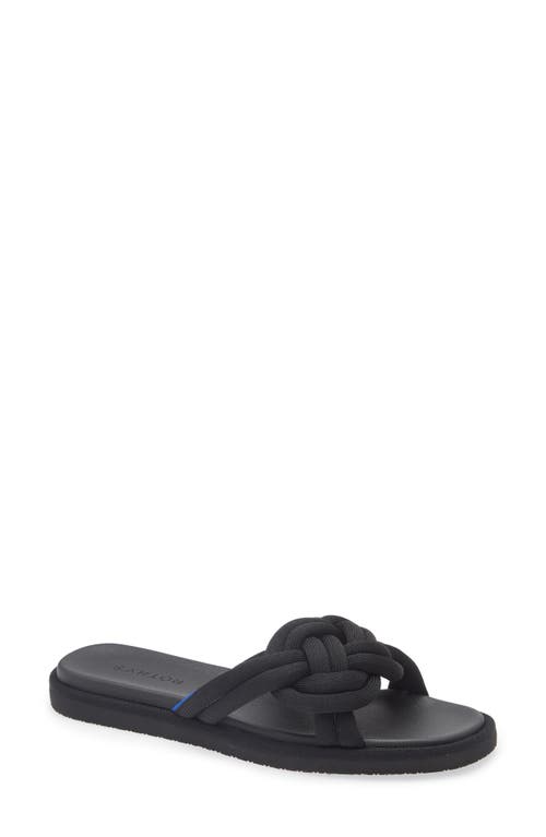 Rothys Rothy's The Summer Sandal In Black