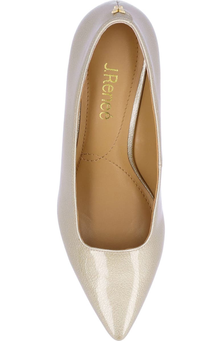 J. Reneé Anisha Pointed Toe Pump, Alternate, color, Taupe