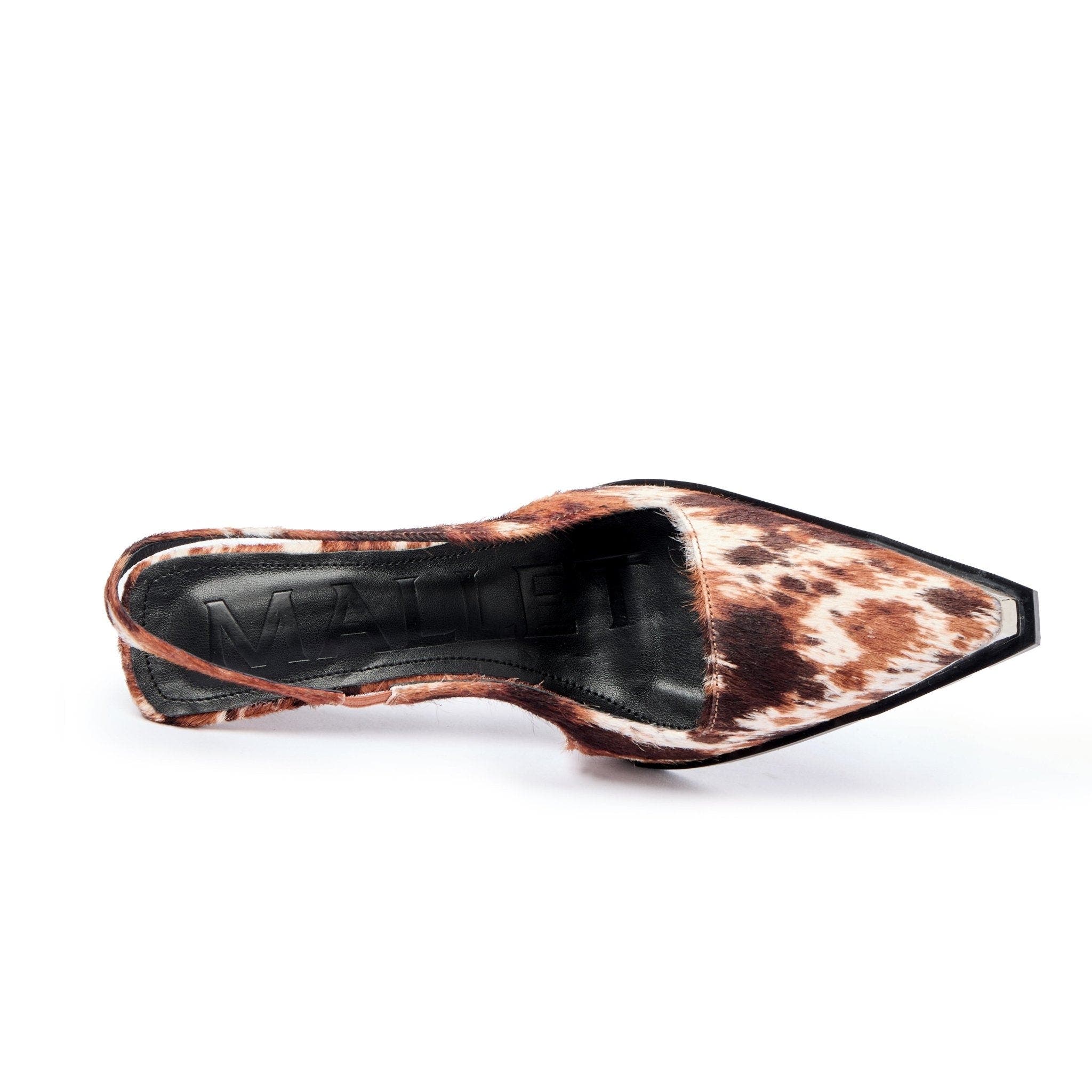 Selene Slingback Heels, Alternate, color, Overo