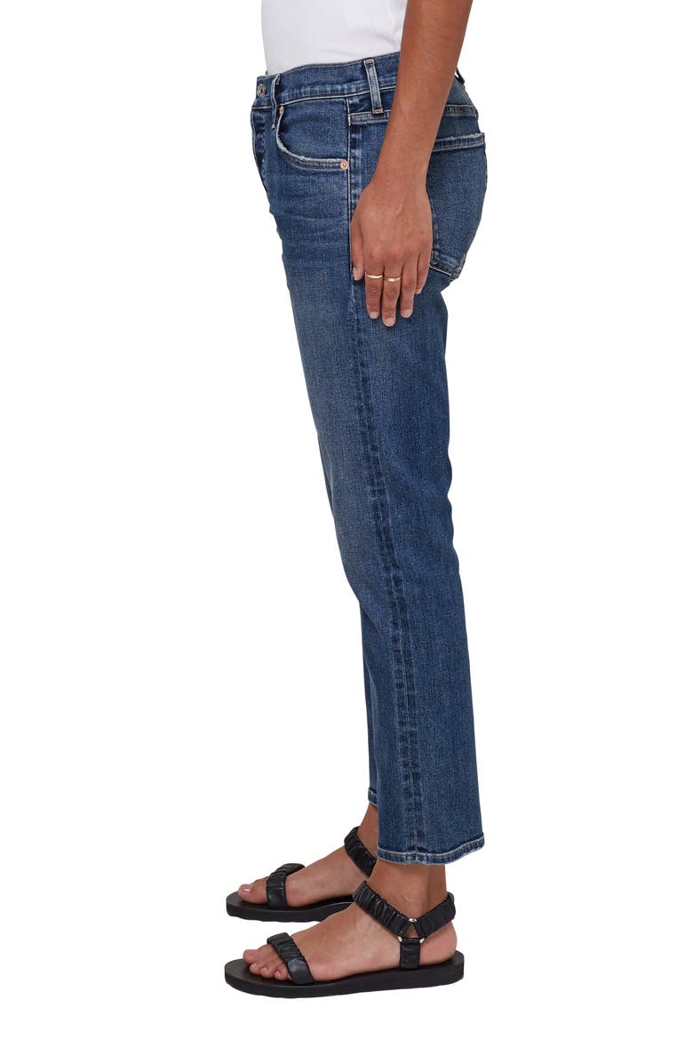Emerson Mid Rise Slim Boyfriend Jeans, Alternate, color, LONG WEEKEND